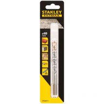 Piranha - Broca para piedra con vástago de 3 cara 10x120mm STY-STA58511-QZ