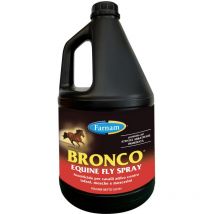 Farnam - bronco insetticida per cavalli attività abbattente rapida contro tafani mosche e moscerini 3,8 lt