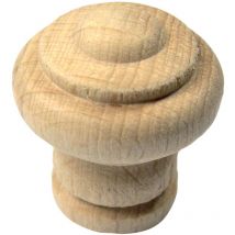 Bouton de meuble bois Ø35 mm - 31BN35 - Bros