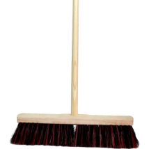 Brosse 40 cm avec tige – Balai à feuilles – Longueur du manche, Type de fils, Largeur, Matières – BRUCK