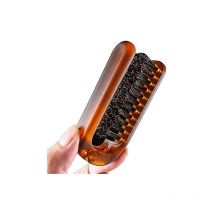 Brosse à cheveux pliable antistatique, brosse démêlante pour filles, garçons, femmes, hommes, enfants, cheveux secs et mouillés, mini brosse de