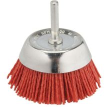 Brosse boisseau nylon 75 mm grossier Silverline 395024