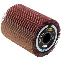 Brosse à lamelles abrasives Ø80mm - l 100mm pour poncer