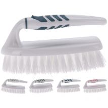 Ultra Clean - Brosse à Main Avec Manche Antidérapant 5x19,5x10,5cm Couleurs Assorties