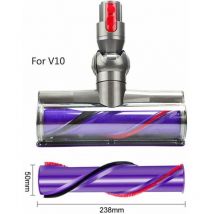 Ikodm - Brosse à rouleaux à entraînement direct - Grande brosse à rouleaux pour aspirateur Dyson V10