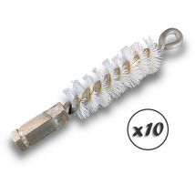 Brosse à tube pro nylon ø 25 à 140 mm Raccord M12175 femelle - Quantité x10 - Nylon - ø 30 mm