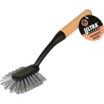 Brosse à vaisselle avec manche en bambou