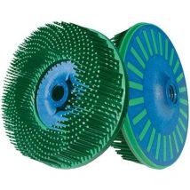 Tyrolit - Brosse abrasive radiale M14 ø 115x38mm A80 jaune