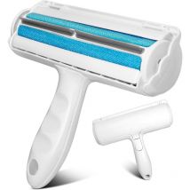 Brosse Anti Poils Animaux Chat Chien Accessoire,Ramasse Poils,Brosse Anti Poil pour Vetement,Canapé,Voiture,Lit,Tapis