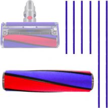 KZQ - Brosse Aspirateur Filtre Dyson,23.6CM Brosse Parquet Dyson, Nettoyage sol Accessoire Dyson, pour Aspirateur Dyson V6, V7, V8, V10, V11