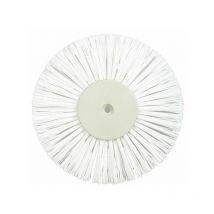 Brosse avec brosse nylon circulaire Dn 130 mm pour le nettoyage des conduits, poêles, cheminées, chaudières.