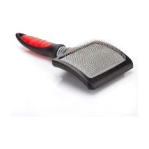 Brosse Carde Progroom Très Grande pour Chien Longueur totale 19cm, longueur du peigne 12cm, largeur 9cm