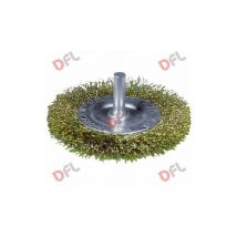 Brosse circulaire A tige Verto Ponceuse A fil d&39acier de 75 mm