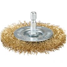 D-73689 Brosse foret oblique 1/4' 75mm plaqué laiton. - Makita