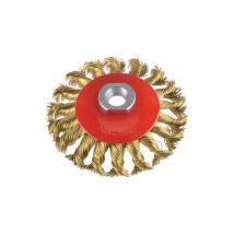 Brosse circulaire Poggi 468.30 Raccordement M14 fils acier 100 mm