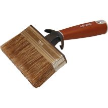 Brosse coudée spéciale lasure 'Traitement Bois' 120x30