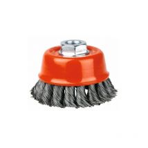 Brosse coupe mèches acier torsadées 70 12500