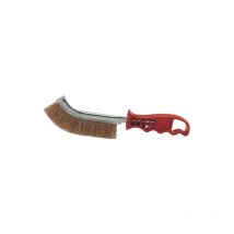 Brosse courbA e spyd 275 mm fils d&39acier pour brosser le fer rouille