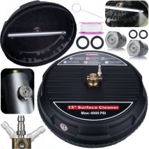 Brosse cubique professionnelle T-Racer 15' avec connecteur rapide 1/4'