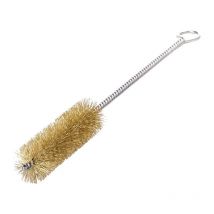 Lessmann - Brosse cylindrique L.300mm D.5mm 0,08mm fil laiton coupe L.100mm 10 lessmann