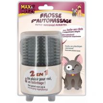 Brosse d'automassage pour chat max&mitzy