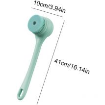 Brosse de bain électrique à long manche pour le dos, accessoire de bain automatique pour femmes, cadeau idéal