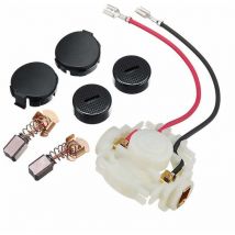 Brosse De Charbon + Support De Brosse + Casquettes + Couvercles De Capuchon Pour Kit Makita Cb430 Bga450 Bga452 Bjs160 Bjs161 -DPZO
