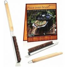 Ayyqh - Nazalus-Vente chaude-Brosse de Nettoyage pour Four Pizza, Brosse de Nettoyage pour Pierre Pizza, Poils en Fibre de Palmier pour viter Les