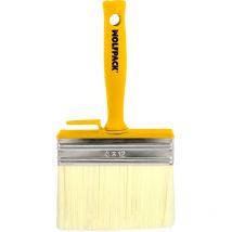 Brosse de plafond professionnelle 120x30 mm. Truie blanche. Poignée ergonomique, avec crochet. Pinceau, pinceau de peintre profe