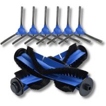 Brosse de remplacement applicable compatible Eufy Robvac 11S/ Max 12 15C/ Max 25C 30 30C / Max 39C G10 G20 G30 G32 G35 G40 Edge Verge Hybrid Coredy