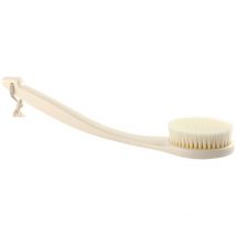 Brosse dorsale ergonomique à long manche avec poils doux Serviette de bain exfoliante pour adulte pour un nettoyage et un massage en profondeur