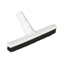 Brosse de Paroi 33 cm de large et fixée avec des écrous à oreilles pour le nettoyage de la piscine