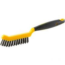 Brosse d'étrier de frein, Nombre de rangées : 2, Garniture Fil d'acier, Epaisseur du fil 0,35 mm, Modèle : ondulé