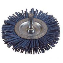 Spazzola fibra circolare + gambo pg