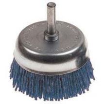 Spazzola fibra a tazza + gambo pg