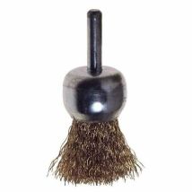 Brosse en fil d'acier – 16 mm – Pour décaper, nettoyer, souder – POGGI