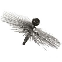 Brosse ø 35 cm inox Dur, 2 couches