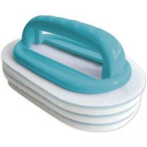 Brosse ligne d'eau + 2 tampons Bayrol