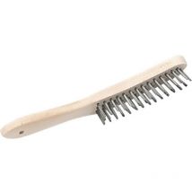 Brosse métallique à 3 rangs standards Lorch
