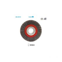 Brosse circulaire fil acier ondulé Classic ø 150 Alésage 16/20/25 Ep. 20 Fil 0,30
