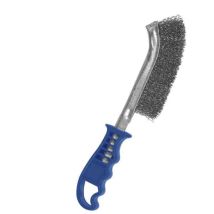 Brosse métallique inox F116I – Manche plastique – 10 pouces – Mota