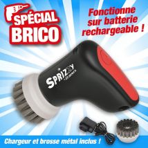 Brosse électrique multifonctions à batterie rechargeable