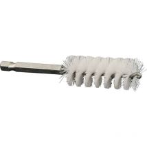 Brosse nylon lot de 10 piéces -hex 1/4'DIAM 19 mm- drakkartools -55536