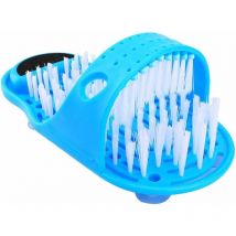 Choyclit - Brosse Pied Douche, Brosse de Nettoyage, Nettoyant de Pied de Douche, Pieds Massagers Pantoufles, pour Pieds de Salle de Bain Avec