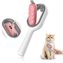 Brosse pour chat avec réservoir d'eau, peigne d'épilation pour animaux de compagnie, brosses lissantes pour chiens, outil de toilettage pour chats,