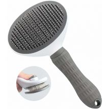 Brosse Chat Brosse Chien,Autonettoyante Toilettage Massante Peigne,Enlèvement Efficace des Poils Morts et Poils Tomentose, Adapté pour Les Chiens