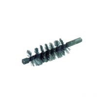 Brosse pour chaudie'res et tuyaux en acier trempe' raccord male 12 MA 8 cm