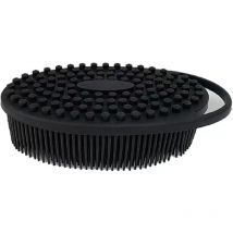 Brosse pour Corps et Peigne en Silicone à 2 Faces pour Bain & Douche - Nettoyage Efficace, Massage et Exfoliation, Élimination de la Cellulite,