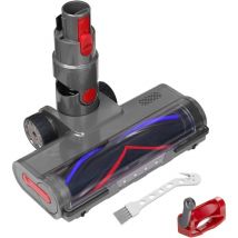 Toolive - Brosse pour Dyson V7 V8 V10 V11 V15 sv10 sv12 sv14 sv15 Tete, Accessoire pour Dyson avec 4 LED,Verrouillage de la Gâchette, Pièces de
