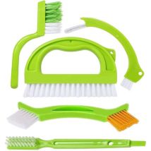 Brosse pour Joints de carrelage,5 Pcs Carrelage Grout Cleaner Brosse Grout Cleaner Brush Joint Scrubber Grout Brushes Tile Cleaner Brush Tile Joint